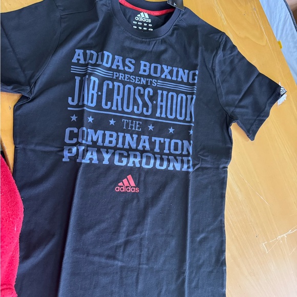 Adidas Boxing Tee in navy w Logo - Picture 1 of 5